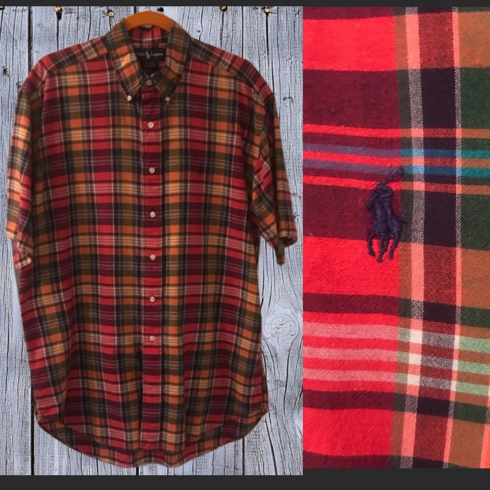 ⭐️Ralph Lauren button down. EUC